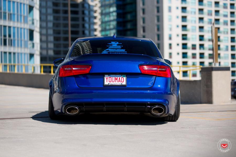 Audi A6 Sedan on Vossen Wheels (VPS-318) (4G, C7) 2016 года  (фото 47 из 59)